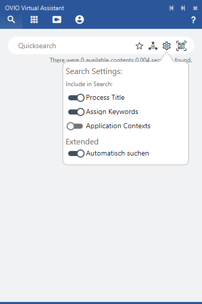 Assistant-Search-Options