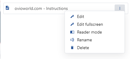 Documents-Templates-Menu