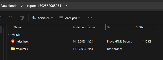 Export-Done