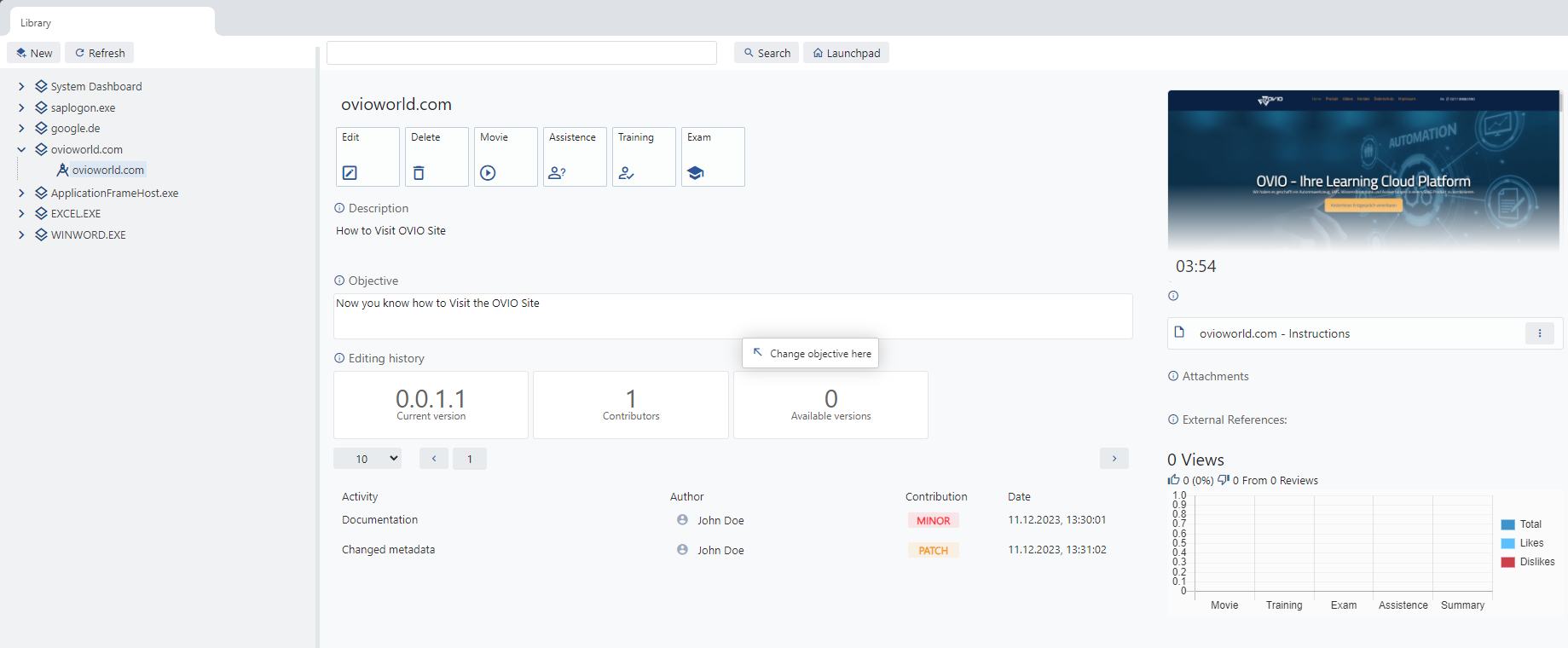 Libary-Details-Overview