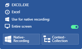 Native-Recording-Menu