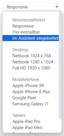 EPSS-Funktionsleiste-Emulator-Geraet
