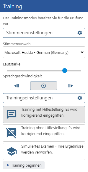 EPSS-Funktionsleiste-Emulator-Training