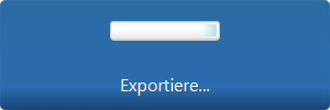 Funktionsleiste-Export-Status