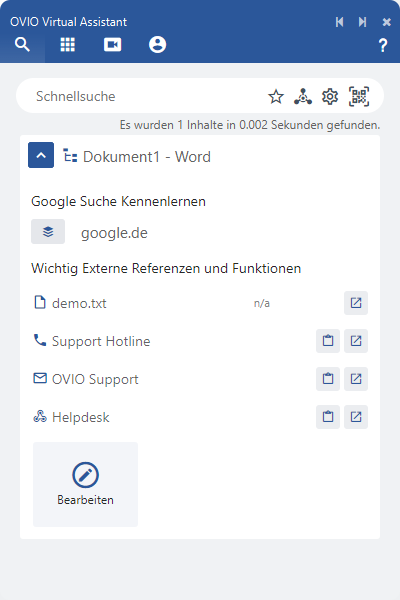 Ergebnis