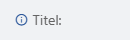 Autorenwerkzeug-Referenzen-Titel