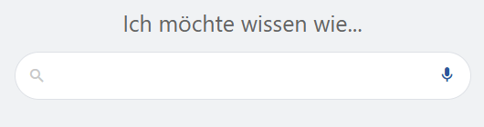 Launchpad-Home-Suche