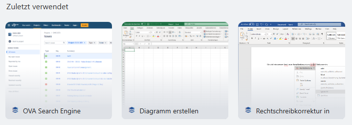 Launchpad-Home-Zuletzt-Verwendet